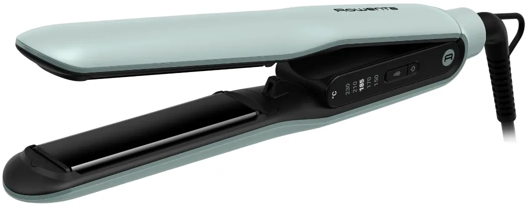 Випрямляч Rowenta Thermoglide 150-230°C 5 режимів титанове покриття світло-зелений