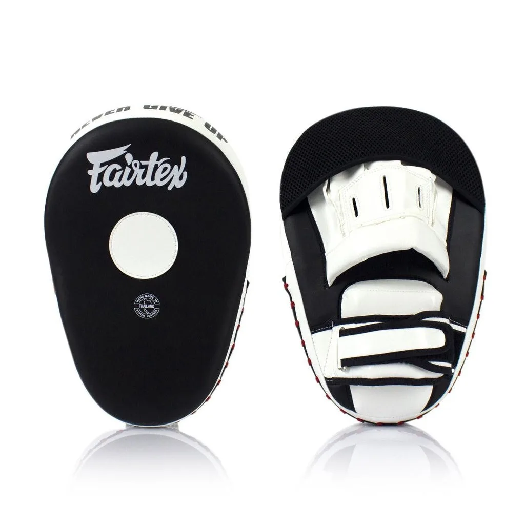 Лапи боксерські Fairtex мікрофібра чорні 8,5 дюймів