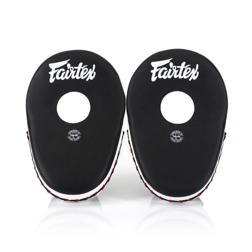 Лапи боксерські Fairtex мікрофібра чорні 8,5 дюймів