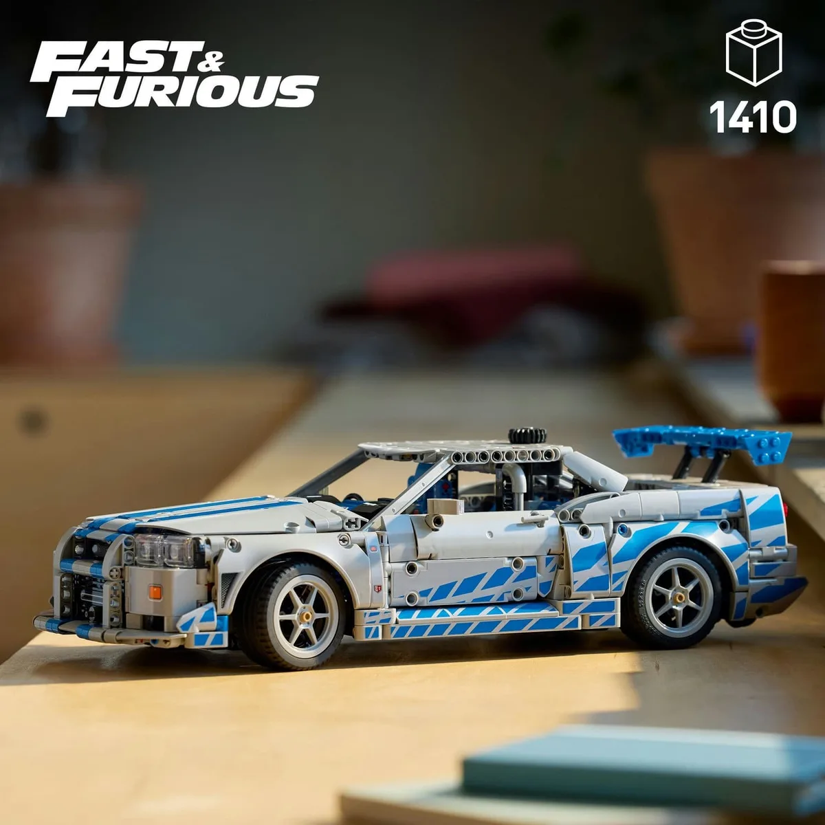 Конструктор LEGO Technic Двойной форсаж Автомобиль Nissan Skyline GT-R (R34)