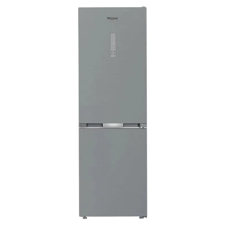 Холодильник Whirlpool з нижнім морозильником, габарити 186.5x60x66.3 см, об'єм холодильного відділу - 210 л, морозильного - 104 л,