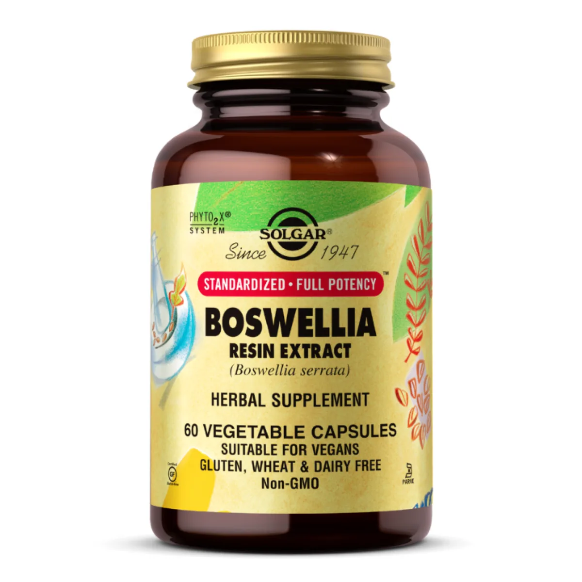 SFP Boswellia Resin Extract Solgar рослинна капсула 60 шт
