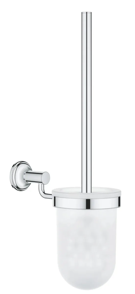 Туалетний йоржик Grohe нержавіюча сталь 376х90 мм хром матовий
