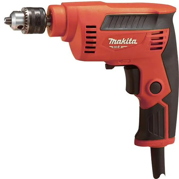 Дриль Makita M6501, 230 Вт, зубчастий патрон 6.5 мм, 4500 об/хв, вага 0.95 кг.