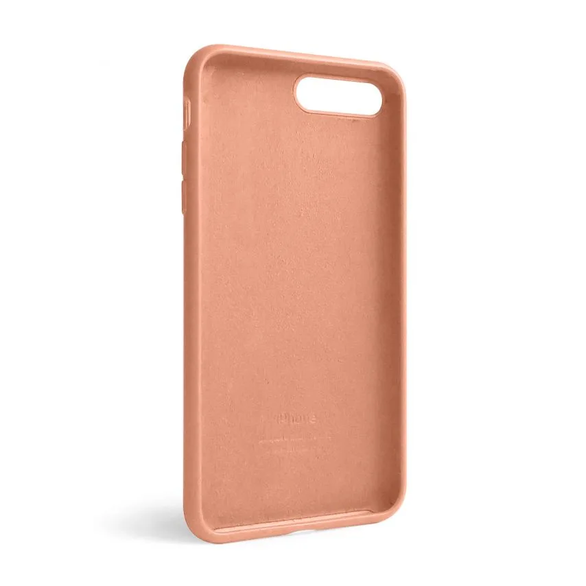 Чохол силіконовий для смартфонів 7 Plus 8 Plus помаранчевий