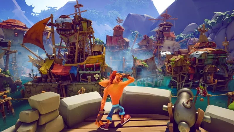 Игровая консоль Switch Crash Bandicoot 4: It's About Time, картридж.