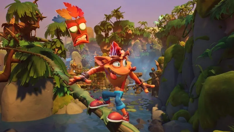 Игровая консоль Switch Crash Bandicoot 4: It's About Time, картридж.