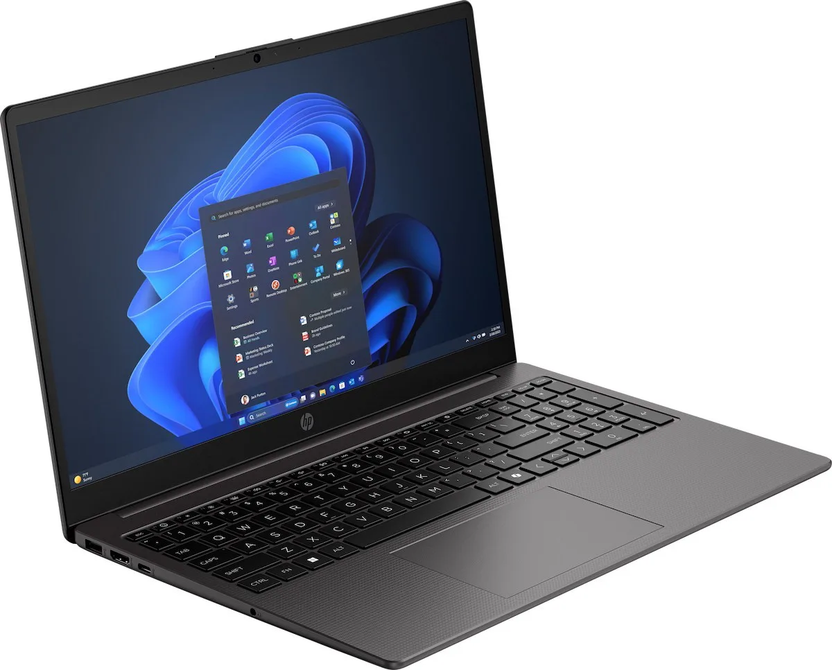 Ноутбук HP 15.6" IPS FHD чорний Intel Core 7 32ГБ SSD 1ТБ
