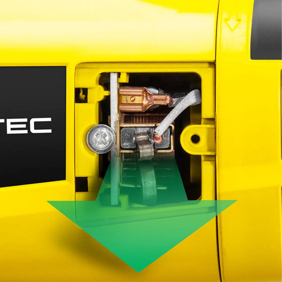 Кутова шліфмашина Trotec 230 мм Жовта