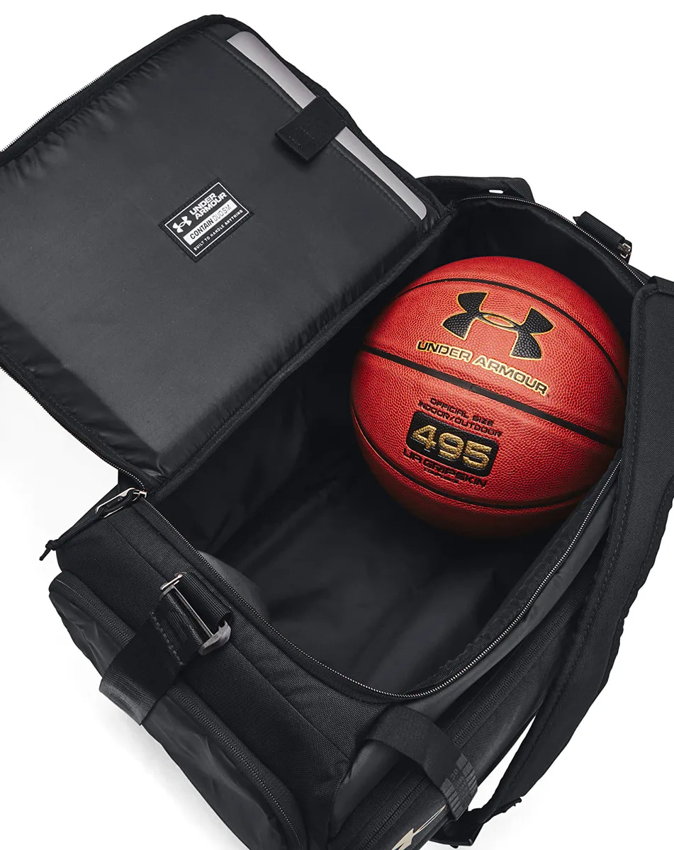 Сумка Under Armour 100% поліестер 55x40x28 см чорна унісекс 40L