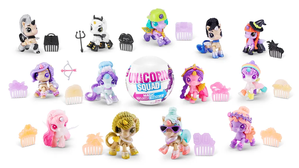 Ігровий набір Zuru Mini Brands Фігурки Unicorn пластик 85х85х85 мм 5 шт