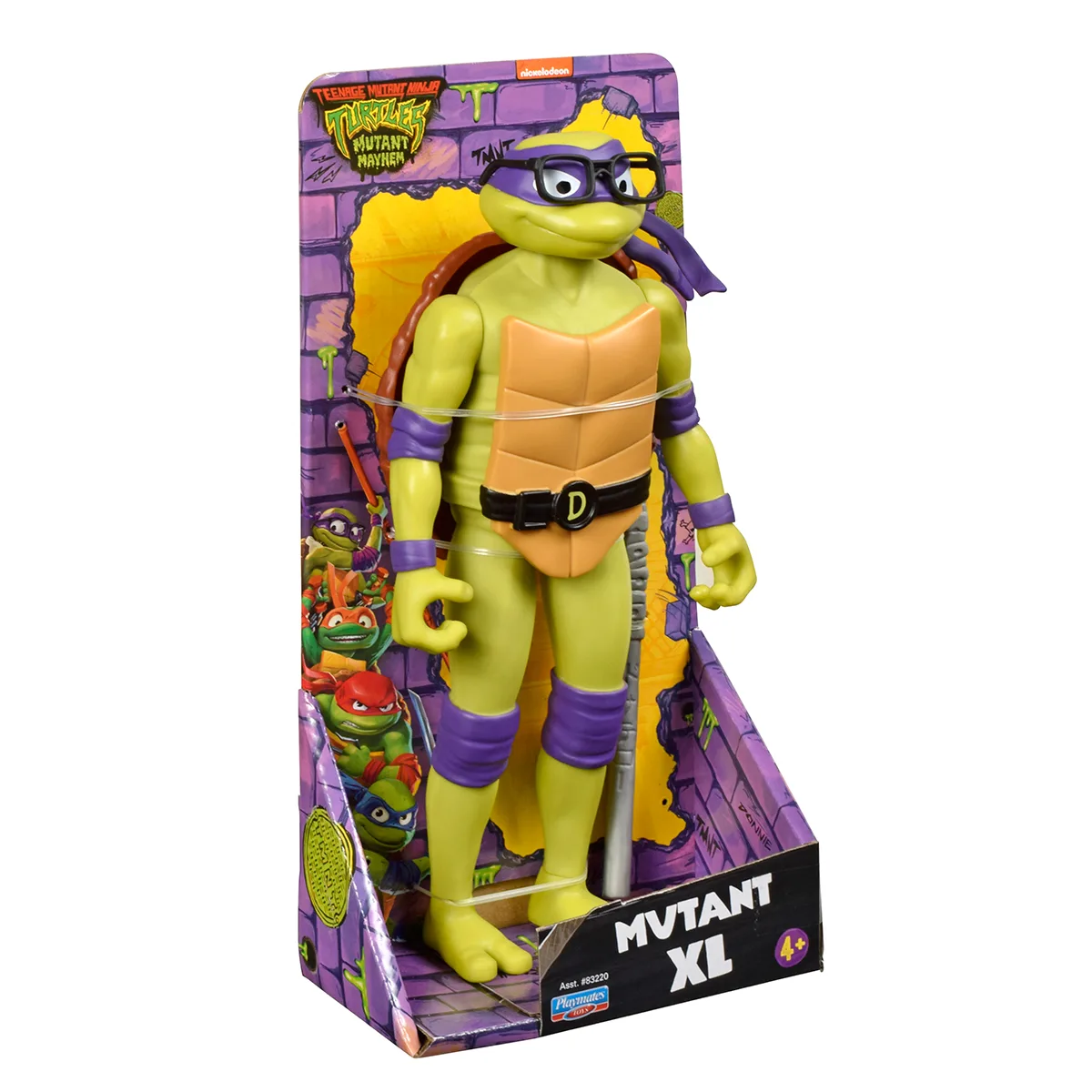 Ігрова фігурка TMNT Донателло XL полімер 26 см зелена