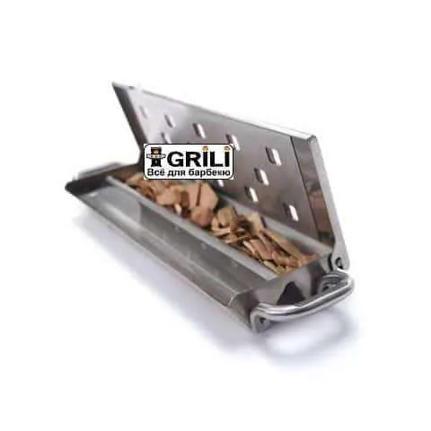 Коробка для копчення Broil King нержавіюча сталь 29х10х30 см металік