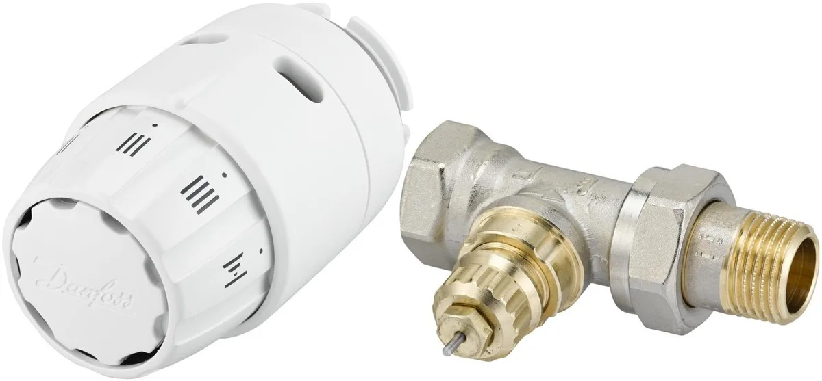 Комплект термостатичний Danfoss RA-FN + RAS-C2, 1/2", RA, прямий