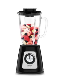 Блендер Tefal стаціонарний Blendforce 800Вт, чаша 1250мл, скляна, чорного кольору.
