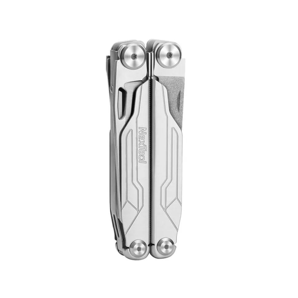 Мультитул NexTool сталь 420J2 109,5х37,5х22,5 мм срібний 19 функцій