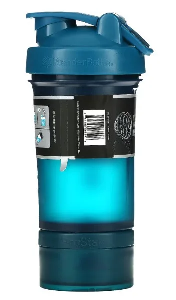 Шейкер спортивний BlenderBottle Tritan 650ml Синій з 2 контейнерами
