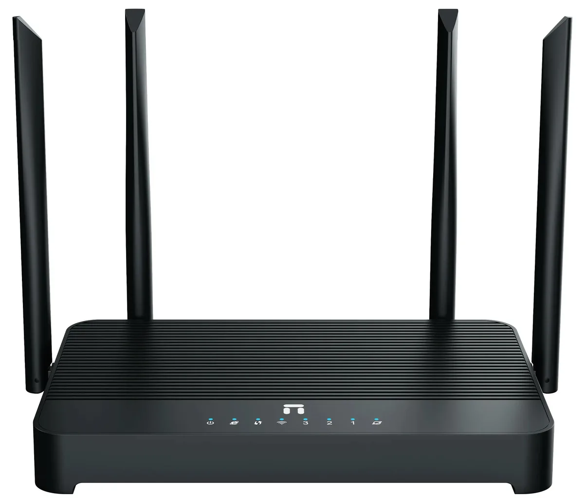 Маршрутизатор Netis AX3000 Wi-Fi 6 4 антени 3xLAN 1xWAN чорний