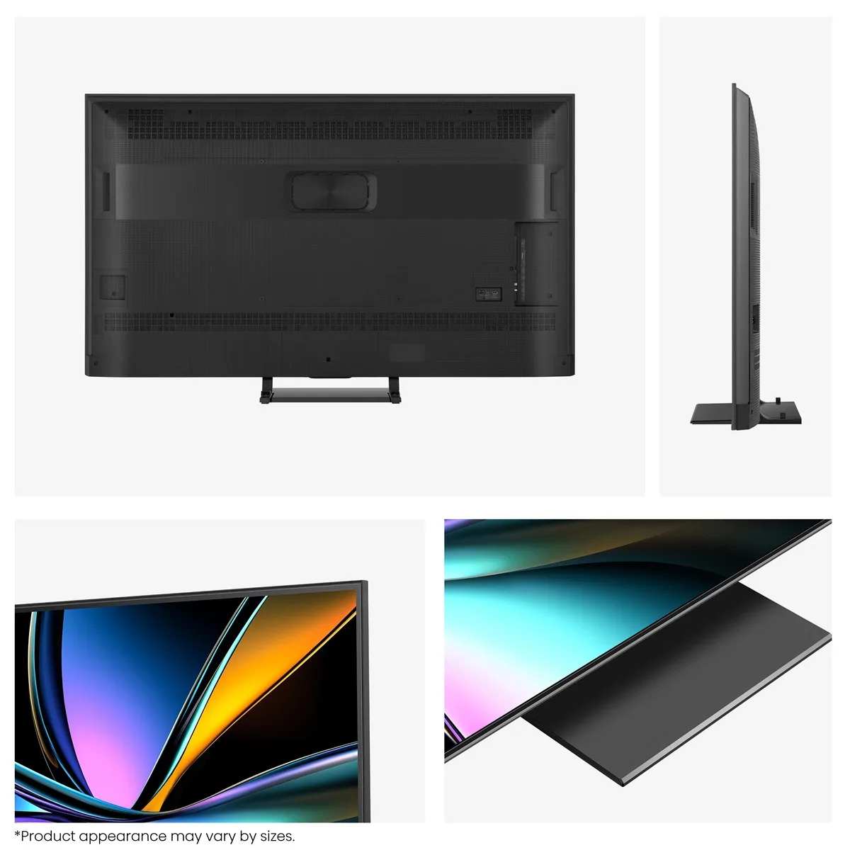 LED телевізор Hisense MiniLED 55 дюймів UHD Чорний