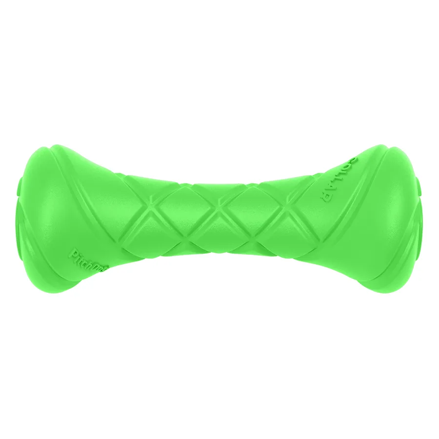 Ігрова гантель PitchDog 19x7 см композитний полімер салатовий