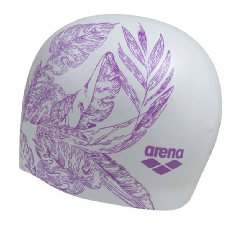 Шапка для плавання Arena силікон OSFM біла жіноча