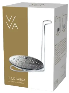 Підставка для кухонних приборів Viva Скло 16 см Прозора