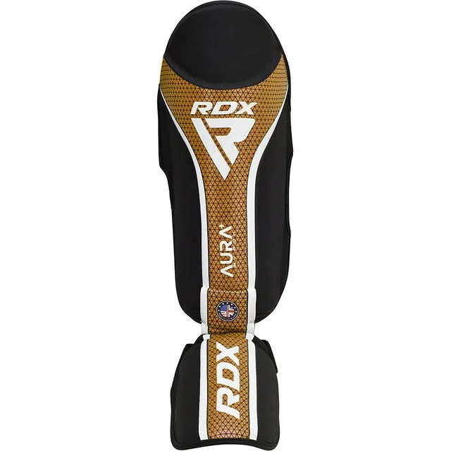 Захист гомілки та стопи RDX штучна шкіра M золотистий