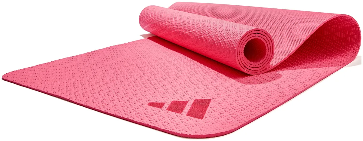 Килимок для йоги Adidas EVA 176х61х0,4 см Рожевий