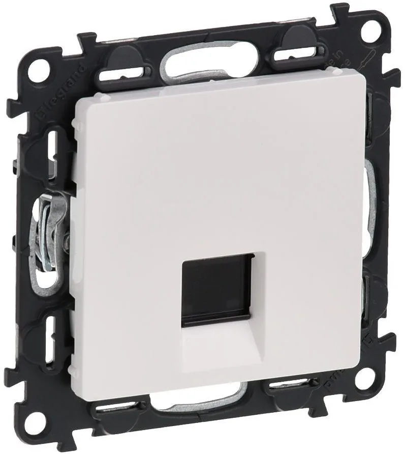 Розетка інформаційна RJ45 кат. 6 UTP Legrand Valena LIFE, білий
