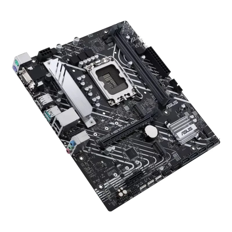Материнcька плата ASUS PRIME H610M-A D4-CSM s1700 H610 2xDDR4 M.2 HDMI D-Sub DP mATX