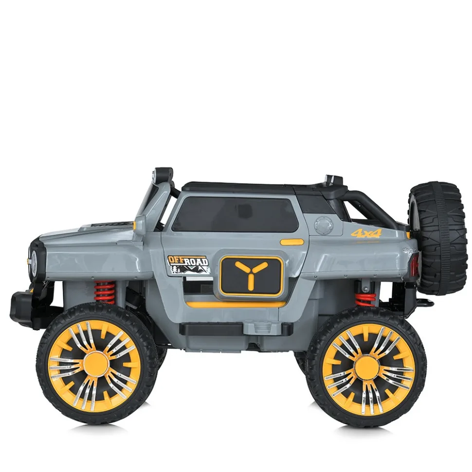 Дитячий електромобіль Bambi Racer екокожа 151х79х80 см чорний