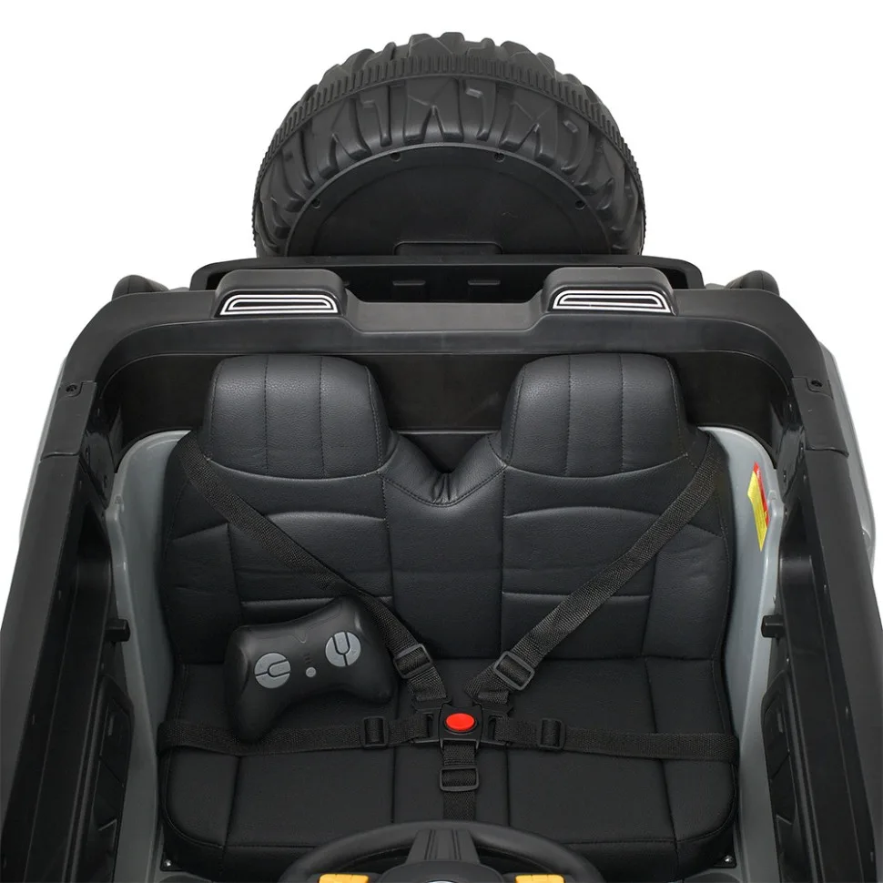 Дитячий електромобіль Bambi Racer екокожа 151х79х80 см чорний