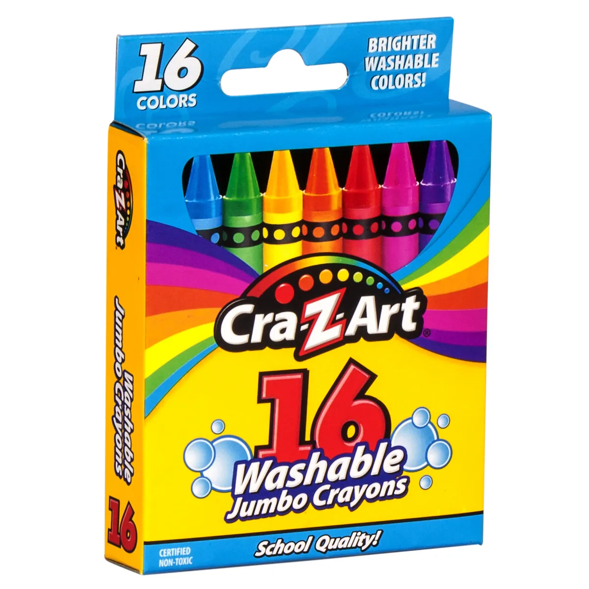 Крейда восковая Cra-Z-Art 16 цветов большая легкосмываемая