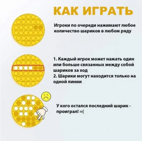 М'яка іграшка силіконова 12,5х1,5 см райдужна антистресова пупирка