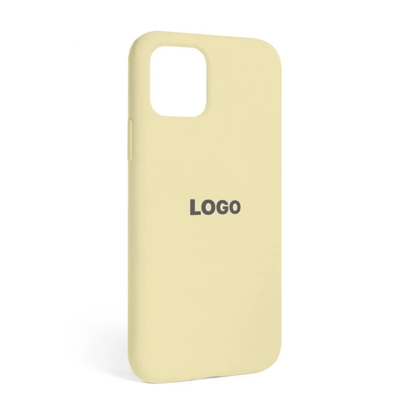 Чохол Silicone Case для Apple iPhone 12 12 Pro силіконовий молочний