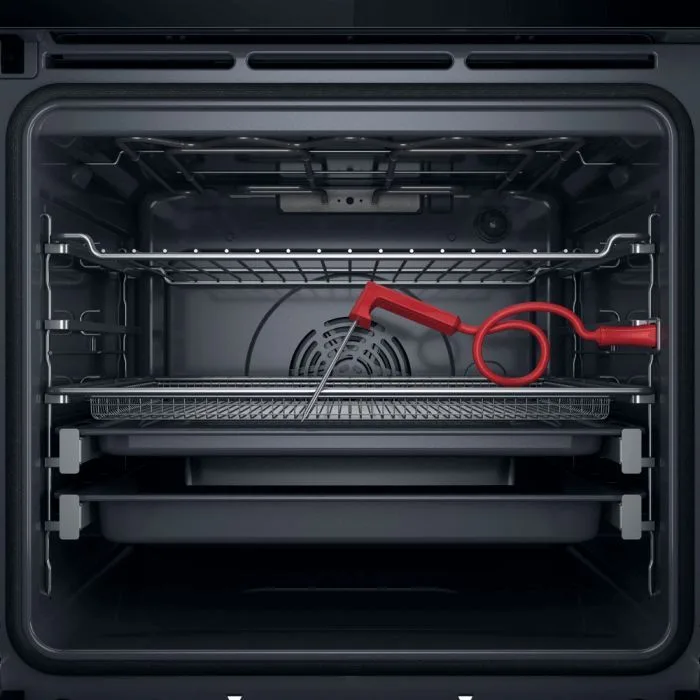 Духова шафа Whirlpool електрична 73л чорна конвекція піроліз телескопічні напрямні