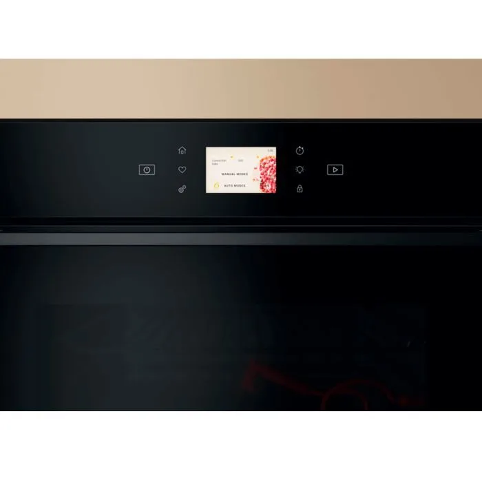 Духова шафа Whirlpool електрична 73л чорна конвекція піроліз телескопічні напрямні