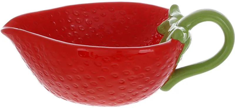 Керамічна чаша Fruits "Strawberry" 400 мл для сервірування столу