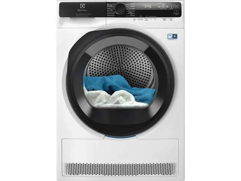 Сушильна машина Electrolux тепловий насос 9 кг біла A+++