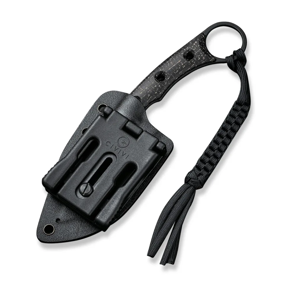Ніж фіксований Civivi N690 86,1 мм Micarta чорний 71,2 г
