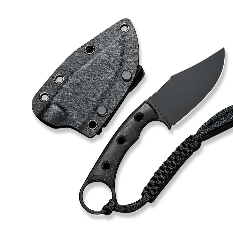 Ніж фіксований Civivi N690 86,1 мм Micarta чорний 71,2 г