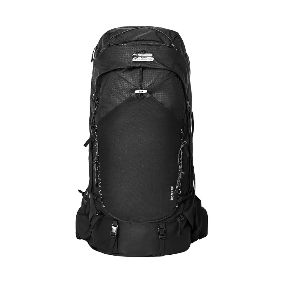 Рюкзак туристичний Naturehike Cordura 70 л чорний L