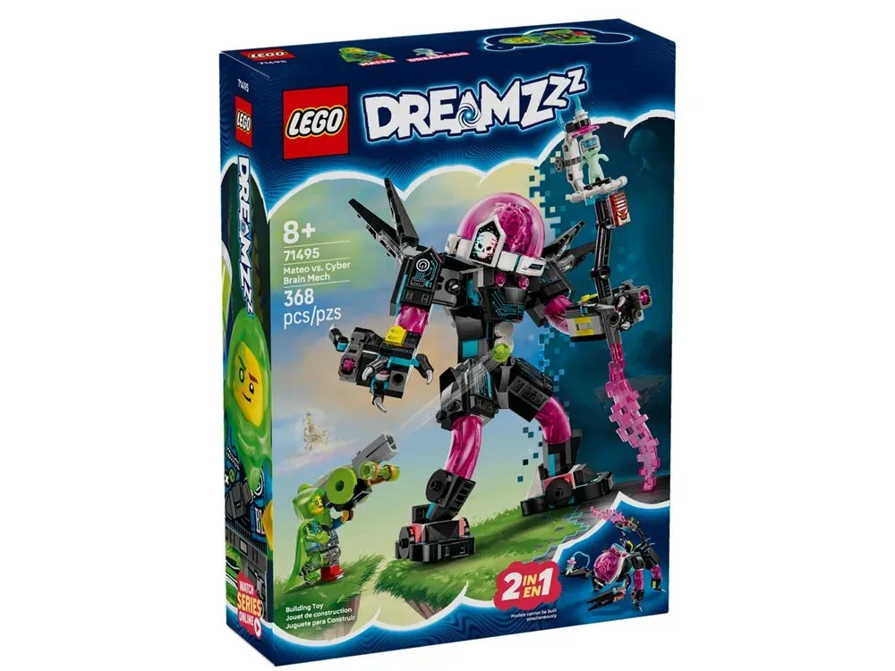 Конструктор LEGO Dreamzzz 368 деталей різнокольоровий для дітей від 8 років
