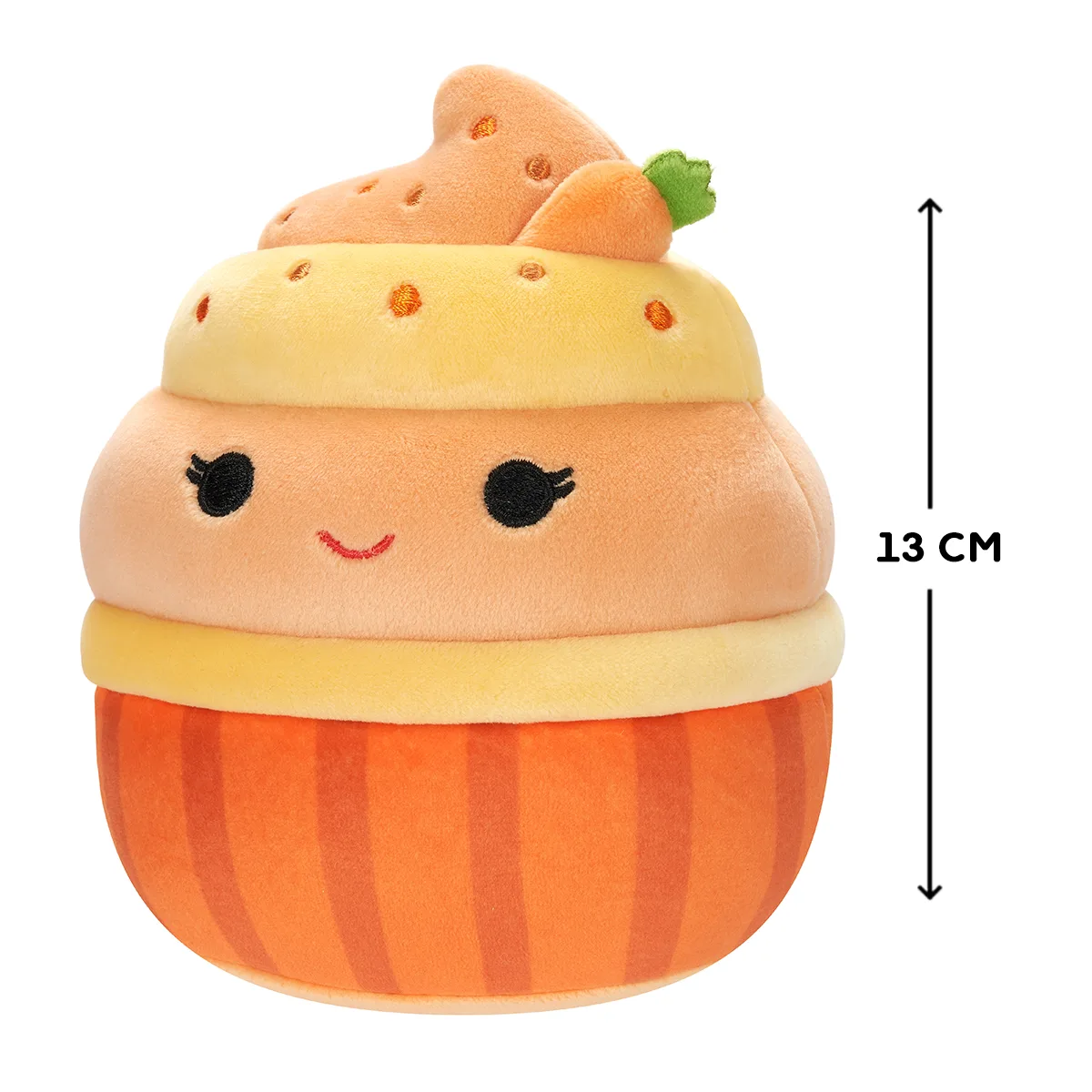 М'яка іграшка Squishmallows поліестер 13 см Капкейк Кейша
