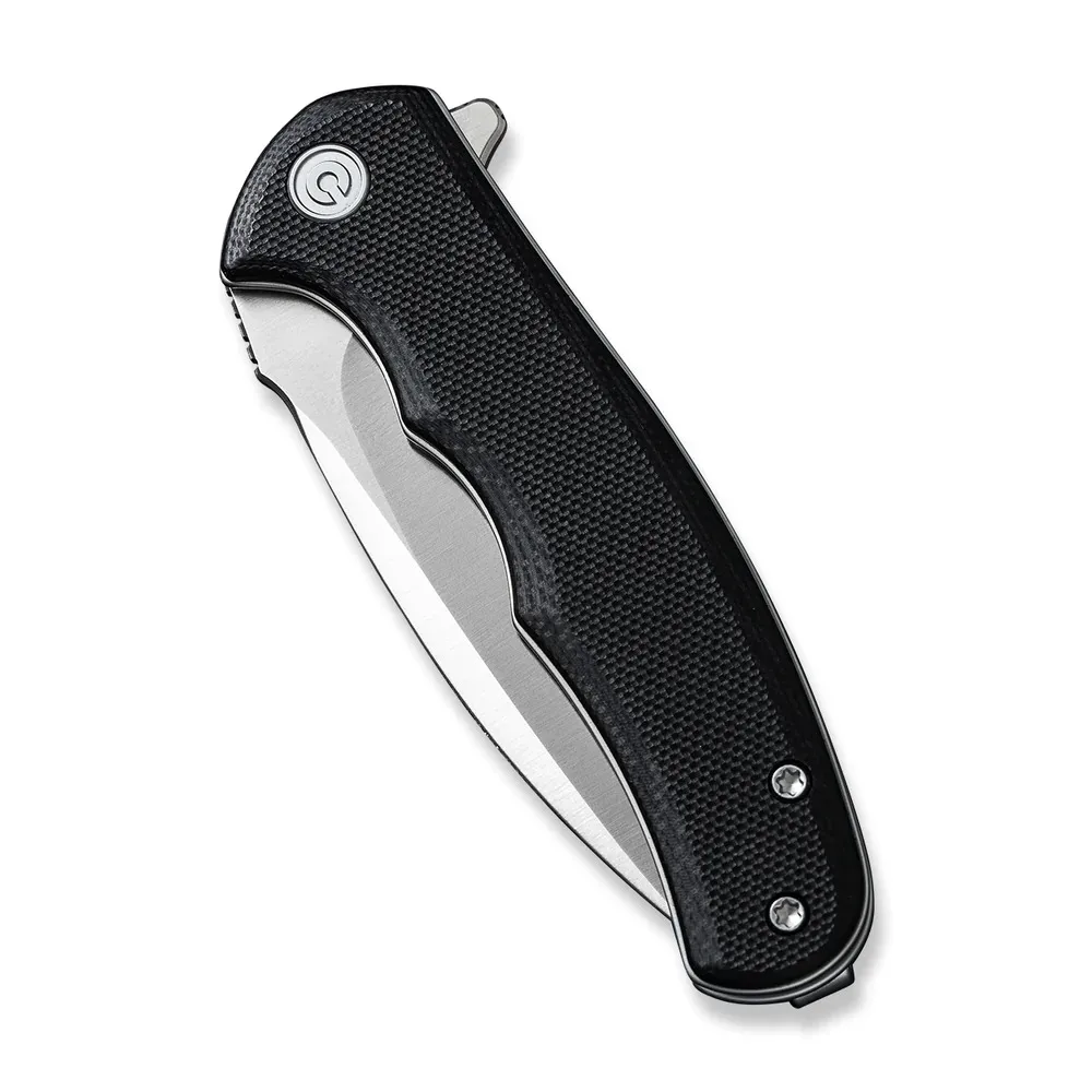 Нож складной Civivi D2 7,5 см G10 черный