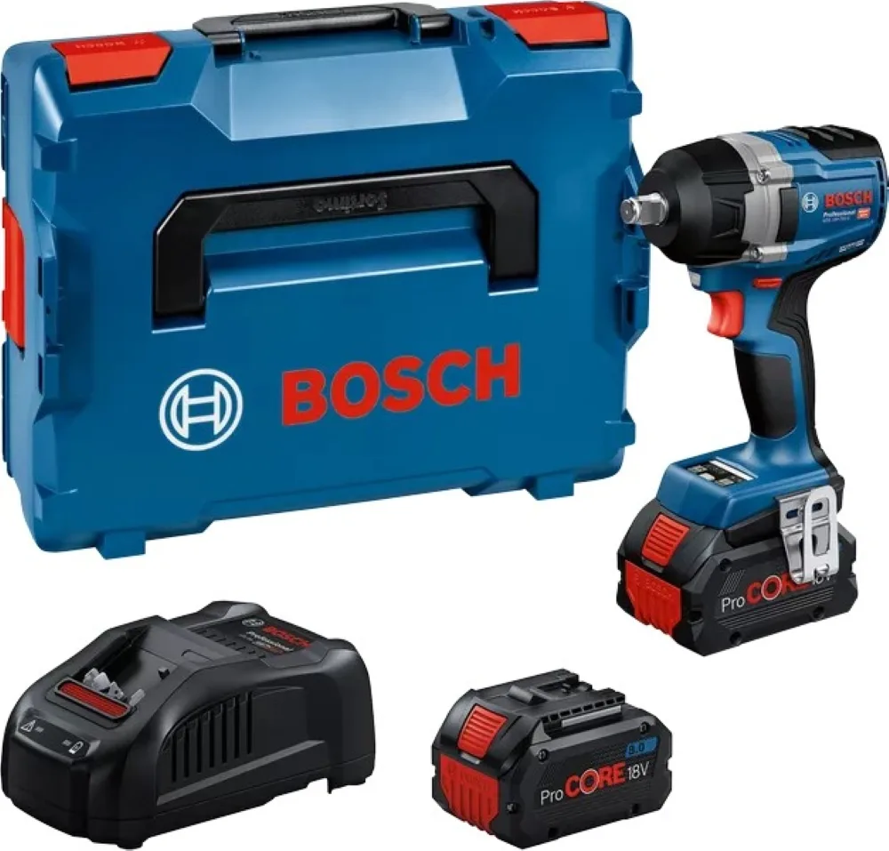 Гайковерт ударний акумуляторний Bosch Professional 18В 750Нм для гвинтів і гайок M12-M22 електричний інструмент