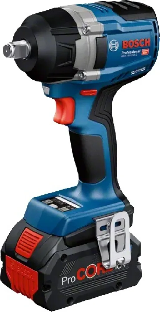 Гайковерт ударний акумуляторний Bosch Professional 18В 750Нм для гвинтів і гайок M12-M22 електричний інструмент
