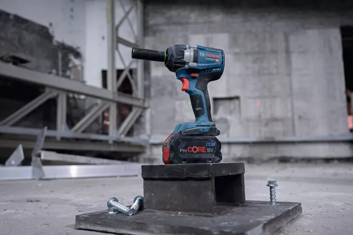 Гайковерт ударний акумуляторний Bosch Professional 18В 750Нм для гвинтів і гайок M12-M22 електричний інструмент