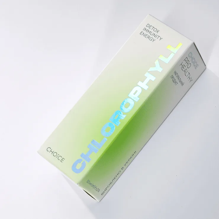 Choice Chlorophyll — натуральний хлорофіл для підтримки здоров’я та очищення організму, 50 мл Чойс