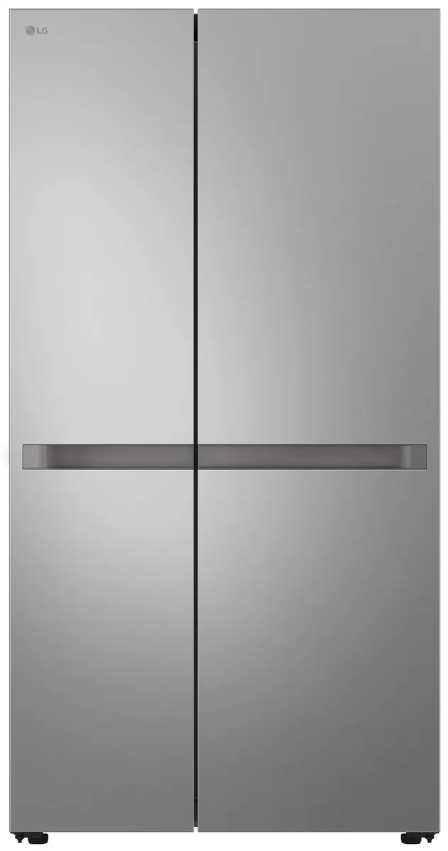 Холодильник LG Side-by-Side 423л з інвертором сріблястий для кухні без розморожування енергоощадний
